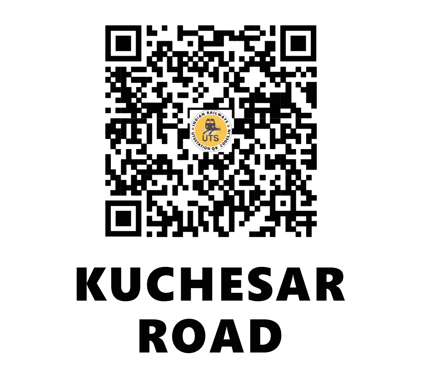 UTS QR Code for KUCHESAR ROAD - QXR (NR - UTTAR PRADESH)